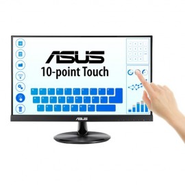 ASUS VT229H pantalla para PC  (21.5'') Full HD Plana Brillo Negro 90LM0490-B01170