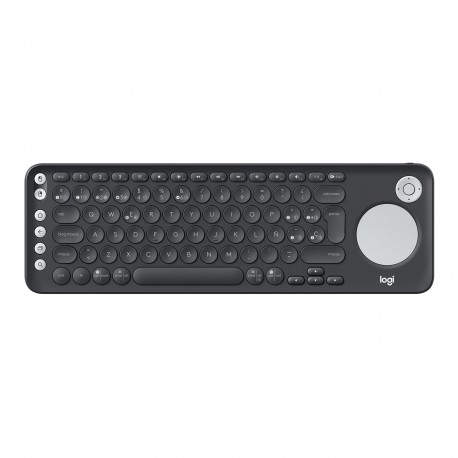Logitech K600 TV QWERTY Español Negro, Plata 920-008833
