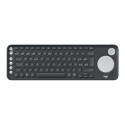 Logitech K600 TV QWERTY Español Negro, Plata 920-008833