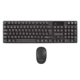 Tacens teclado RF inalámbrico QWERTY Español Negro ACPW0ES