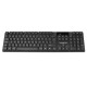 Tacens teclado RF inalámbrico QWERTY Español Negro ACPW0ES