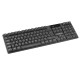 Tacens teclado RF inalámbrico QWERTY Español Negro ACPW0ES