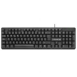 Tacens teclado USB QWERTY Español Negro AK0ES
