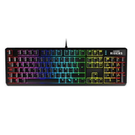 Krom Teclado mecánico Movistar Riders RGB NXKROMRIDERSK