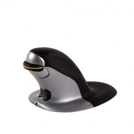 Fellowes Penguin ratón RF Wireless Laser 1200 DPI Ambidiestro Black,Silver 9894901