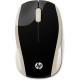 HP 200 RF inalámbrico Ambidiestro Negro, Oro ratón 2HU83AA