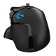 Logitech G502 Hero ratón USB Óptico 16000 DPI  Negro 910-005470