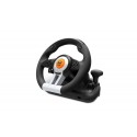 Krom K-Wheel Volante + Pedales PlayStation 4,Playstation,Playstation 3,Xbox One Negro NXKROMKWHL