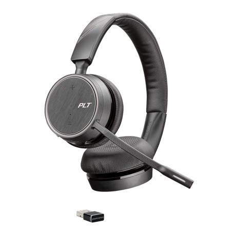 Plantronics Voyager 4220 UC auriculares para móvil Binaural Diadema Negro Inalámbrico 211996-01