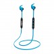 CoolBox CoolSport II auriculares para móvil Binaural Dentro de oído Azul Inalámbrico y alámbrico COO-AUB-S01BL