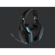 Logitech G635 Binaural Diadema Negro, Azul 981-000750