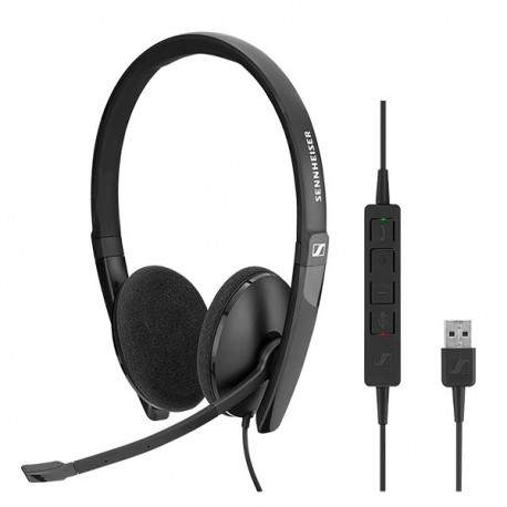 Sennheiser SC 160 USB Binaural Diadema Negro 508315