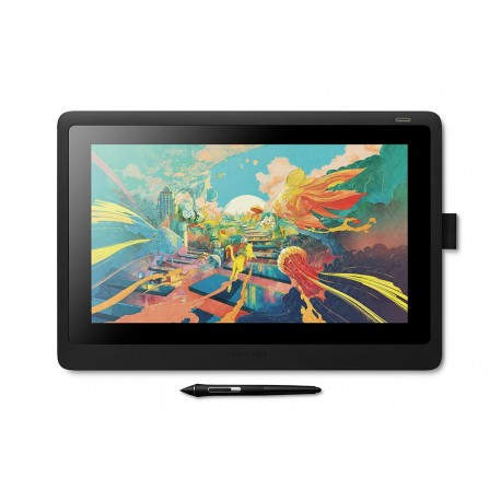Wacom Cintiq 16 tableta digitalizadora 5080 líneas por pulgada 344,16 x 193,59 mm Negro DTK1660K0B