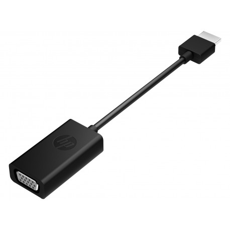 HP HDMI Adapter HDMI VGA Negro adaptador de cable X1B84AA ABB - ProComponentes