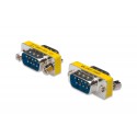 ASSMANN Electronic  adaptador de cable D-Sub, 9-pin Azul, Metálico, Amarillo ak-610505-000-i