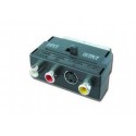 Gembird  SCART 3 RCA + 1 S-Video adaptador de cable CCV-4415