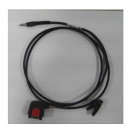 Zebra adaptador de cable 3.5mm Negro CBL-HS2100-12S1-01