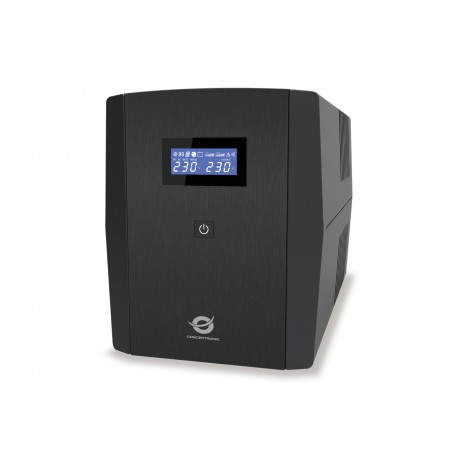 Conceptronic ZEUS03EM sistema de alimentación ininterrumpida (UPS) 1200 VA 5 salidas AC Línea interactiva 110526803