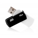 Goodram UCO2 unidad flash USB 16 GB 2.0 Conector USB Tipo A Negro, Blanco uco2-0160kwr11