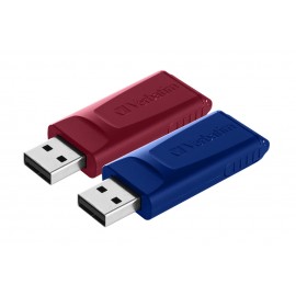 Verbatim unidad flash USB 32 GB 2.0 Azul, Rojo 49327
