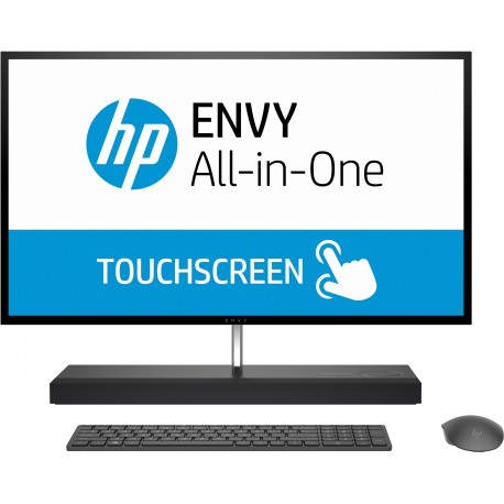HP ENVY 27-b204ns (27'') 2560 x 1440 Pixeles Pantalla táctil 2,40 GHz  Intel Core i7-8700T Negro, Plata PC todo en uno 4JS32EA