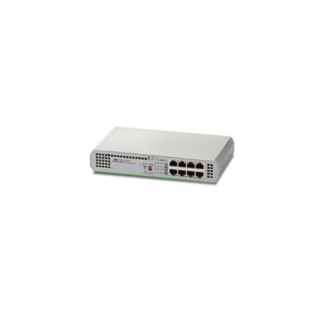 Allied Telesis Unmanaged network switch Gigabit Ethernet (10/100/1000) Gris switch AT-GS910/8E-50