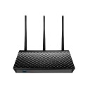 ASUS RT-AC1900U Doble banda (2,4 GHz / 5 GHz) Gigabit Ethernet Negro router inalámbrico 90IG04K0-BO3000