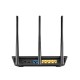 ASUS RT-AC1900U Doble banda (2,4 GHz / 5 GHz) Gigabit Ethernet Negro router inalámbrico 90IG04K0-BO3000