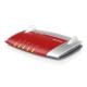 AVM FRITZ!Box 4040 Doble banda (2,4 GHz / 5 GHz) Gigabit Ethernet Rojo, Plata router inalámbrico 20002763
