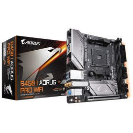 Gigabyte B450 I AORUS PRO WIFI placa base Zócalo AM4 AMD B450 mini-ATX B450 I AORUS PRO WIFI