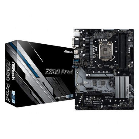 Asrock Z390 PRO4 placa base LGA 1151 (Zócalo H4) Intel Z390 ATX Z390 PRO4