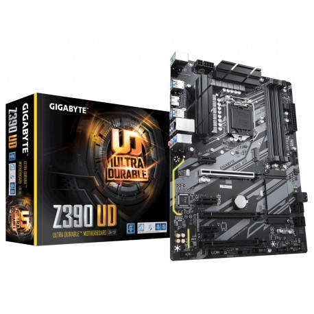 Gigabyte Z390 UD placa base LGA 1151 (Zócalo H4) Intel Z390 ATX Z390 UD