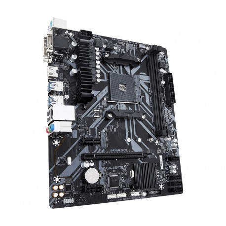 Gigabyte B450M S2H  Zócalo AM4 AMD B450 Micro ATX B450M S2H