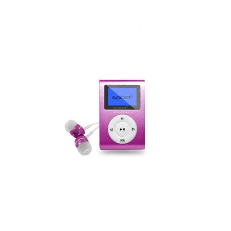 Sunstech DEDALOIII MP3 4GB Rosa DEDALOIII4GBPK