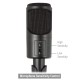 Ewent micrófono PC microphone Alámbrico Negro EW3552