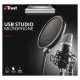 Trust Studio microphone Alámbrico Negro micrófono 21753
