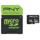 PNY MicroSD Performance 16GB MicroSDHC UHS-I Clase 10 memoria flash SDU16GPER50-EF