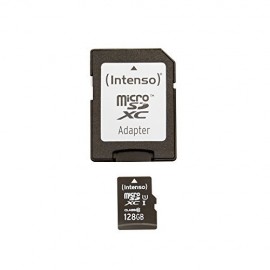 Intenso 128GB microSDXC memoria flash Clase 10 UHS-I 3423491
