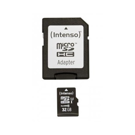 Intenso microSDHC Card 32GB Premium Class 10 UHS-I 3423480