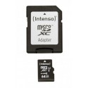 Intenso microSDXC Card 64GB Premium Class 10 UHS-I 3423490