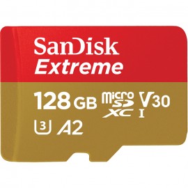 Sandisk Extreme memoria flash 128 GB MicroSDXC Clase 3 UHS-I SDSQXA1-128G-GN6AA