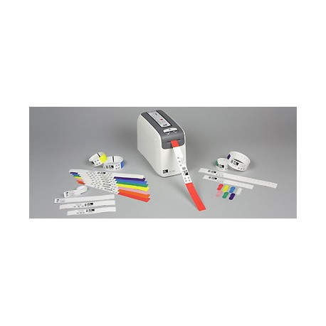 Zebra Z-Band Direct Wristband Blanco Rodillo 10003852