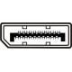 ASSMANN Electronic DisplayPort - HDMI DisplayPort 1.1a HDMI type A Negro DB-340602-000-S