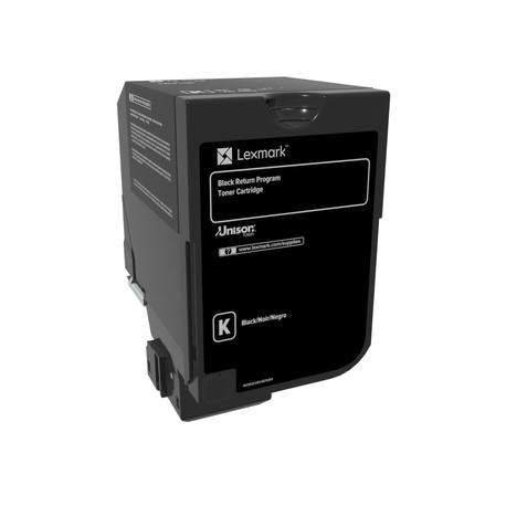 Lexmark 3000páginas Negro tóner y cartucho láser 74C20K0