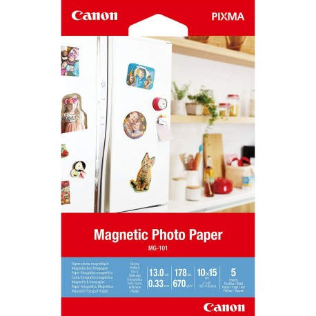 Canon papel fotográfico Blanco A4 3634C002