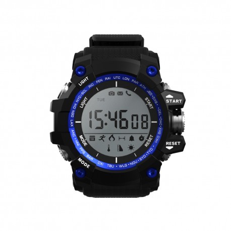 Leotec Blue Mountain 1.1'' LCD Negro, Azul reloj inteligente LESW09B