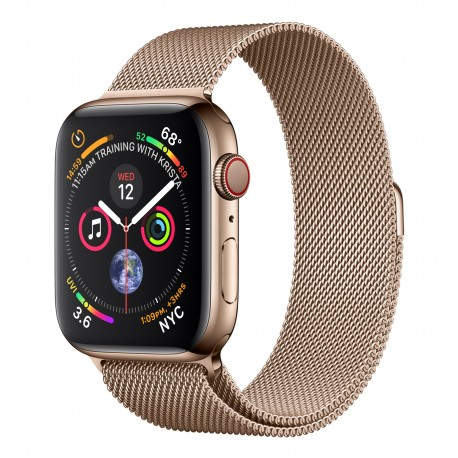 Apple Watch Series 4 OLED Móvil Oro GPS reloj inteligente MTX52TY/A