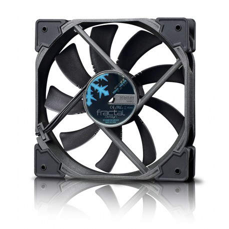 Fractal Design Venturi HP-12 PWM Carcasa del ordenador Ventilador FD-FAN-VENT-HP12-PWM-BK