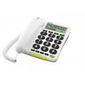 Doro 312cs Teléfono analógico Identificador de llamadas Blanco 380007