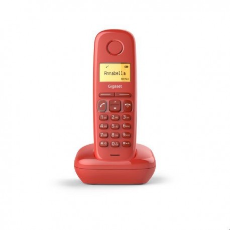 Gigaset A170 Teléfono DECT Rojo SI-A170RO